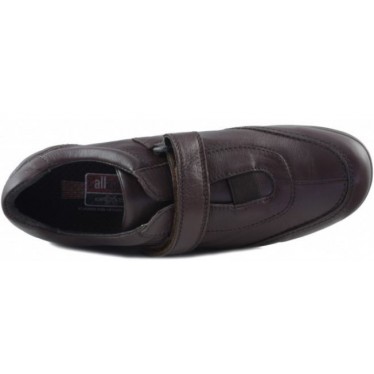 CALLAGHAN confortable chaussures Velcro  MARRON