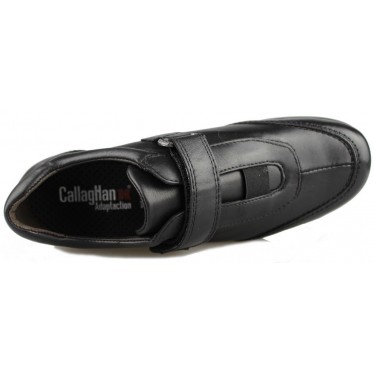 CALLAGHAN confortable chaussures Velcro  NEGRO