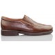 TROTTERS confortable homme mocassin  MARRON
