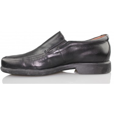 TROTTERS confortable homme mocassin  NEGRO