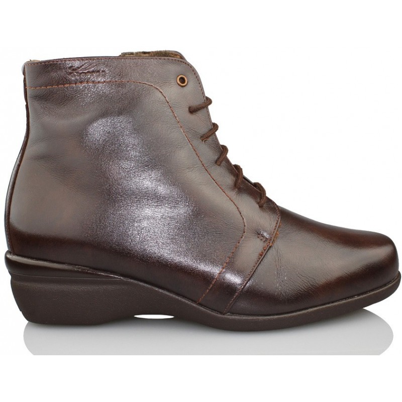 NE PAS UTILISER - DTORRES OTTAWA B4 LACES W ANKLE BOOTS  MARRON