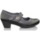 Angie DTORRES velcro confortable  NEGRO