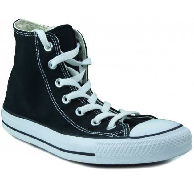 Chaussures de toile Converse haute NEGRO