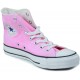 Chaussures de toile Converse haute  ROSA